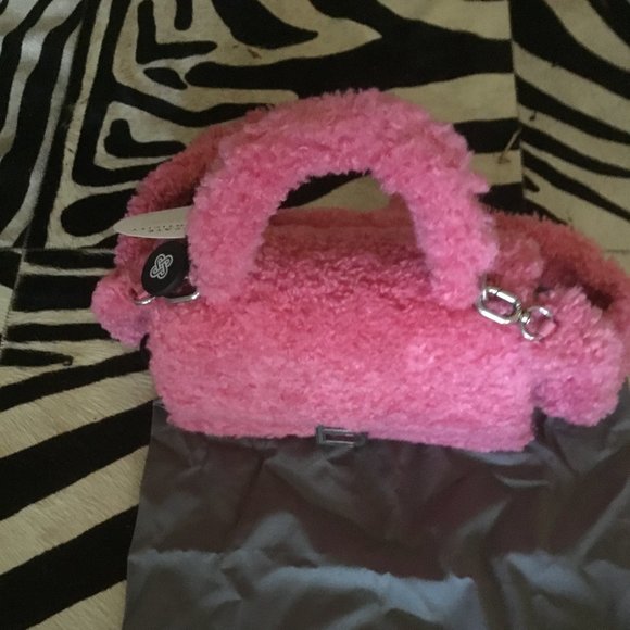 Balenciaga hourglass furry bag New - Picture 4 of 4
